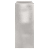 Supporti per piante 2 pcs Argento 24 x 24 x 55 cm 865817