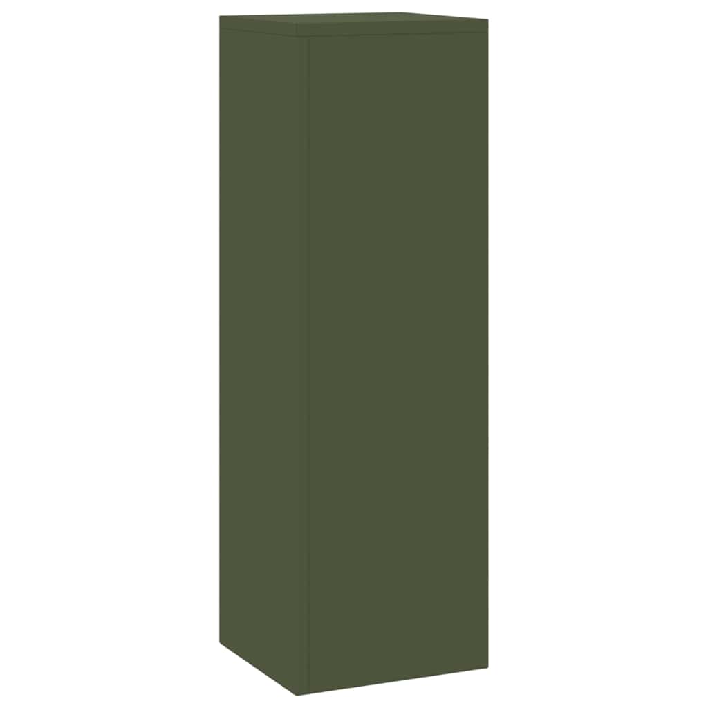 Supporti per piante 2 pcs Oliver verde 24 x 24 x 75 cm Acciaio 865823