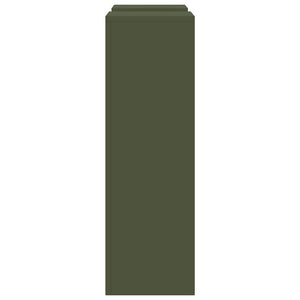 Supporti per piante 2 pcs Oliver verde 24 x 24 x 75 cm Acciaio 865823