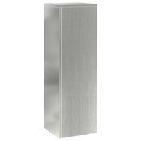 Supporti per piante 2 pcs Argento 24 x 24 x 75 cm 865825