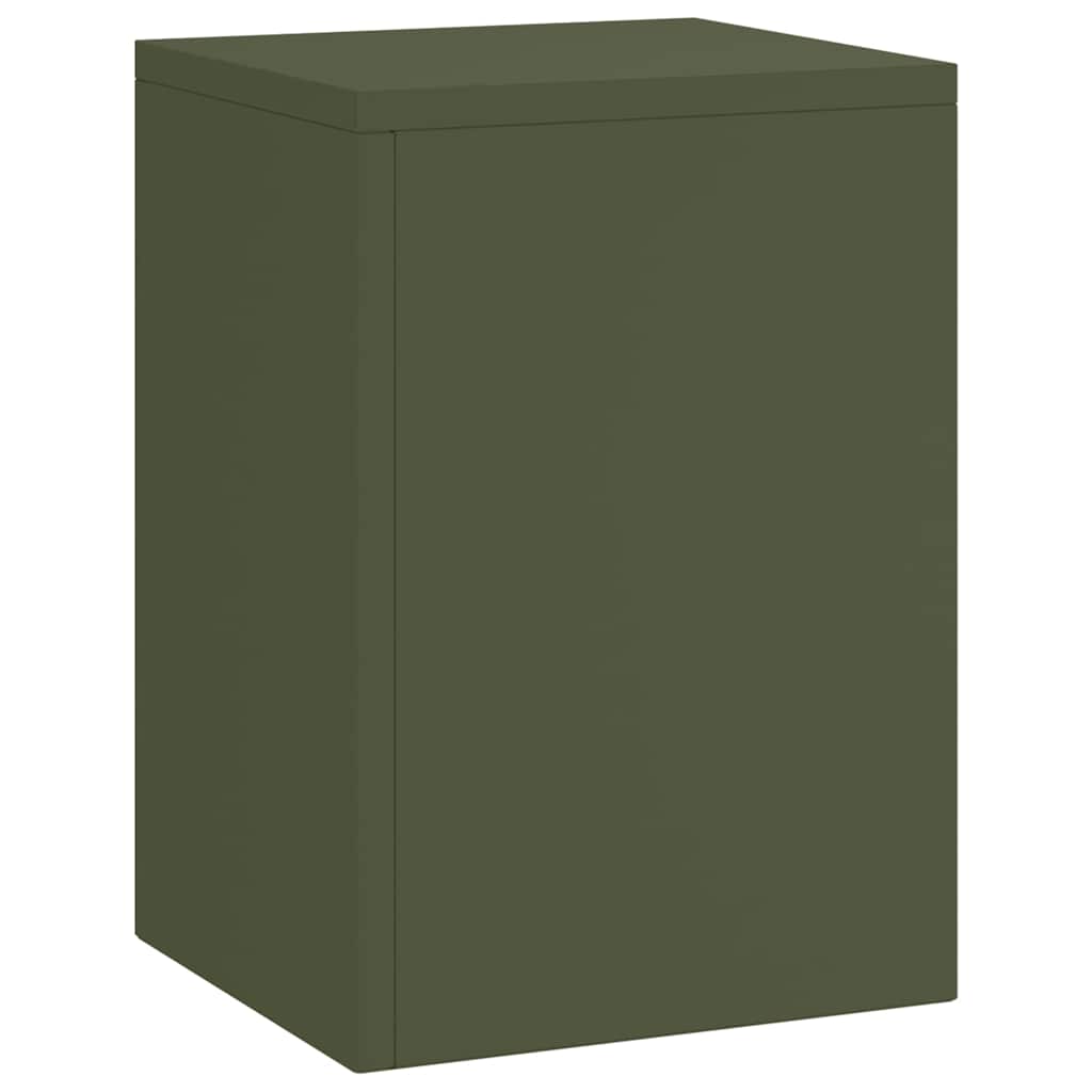Supporti per piante 3 pcs Oliver verde 24 x 24 x 75 cm Acciaio 865830