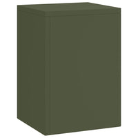 Supporti per piante 3 pcs Oliver verde 24 x 24 x 75 cm Acciaio 865830