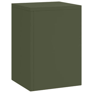 Supporti per piante 3 pcs Oliver verde 24 x 24 x 75 cm Acciaio 865830