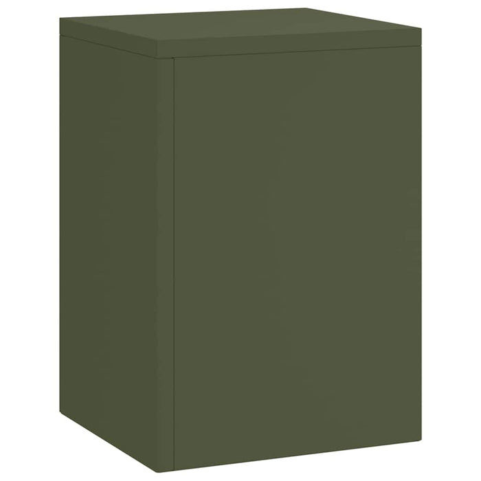 Supporti per piante 3 pcs Oliver verde 24 x 24 x 75 cm Acciaio 865830