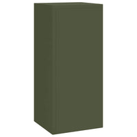Supporti per piante 3 pcs Oliver verde 24 x 24 x 75 cm Acciaio 865830