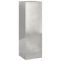 Supporti per piante 3 pcs Argento 24 x 24 x 75 cm 865831