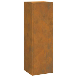 Supporti per piante 3 pcs Ruggine 24 x 24 x 75 cm 865833