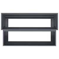 Vaso da giardino-Fioriera da Esterno-Contenitore per Piante Antracite 100 x 60 x 45 cm