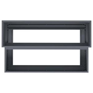 Vaso da giardino-Fioriera da Esterno-Contenitore per Piante Antracite 100 x 60 x 45 cm