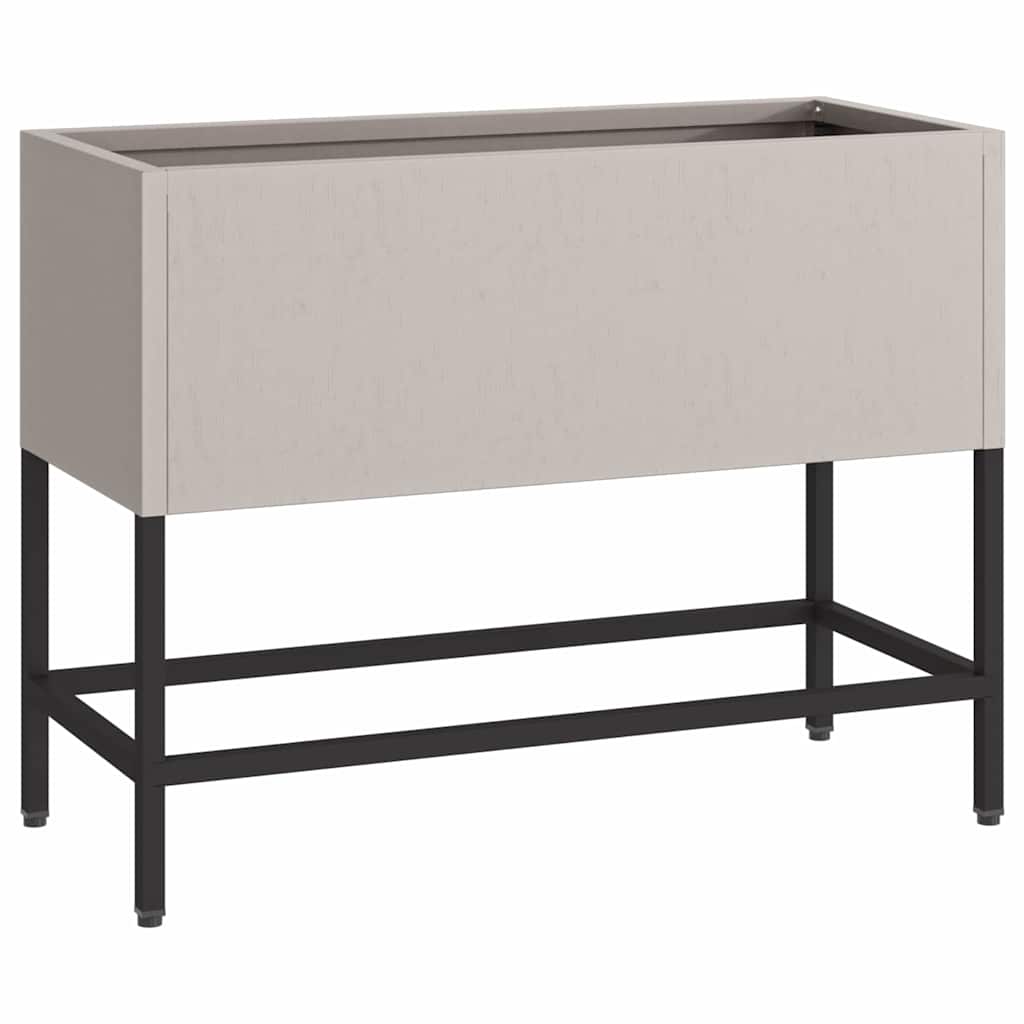 Vaso da Giardino Rialzato Ruggine 60 x 26 x 45 cm 865889