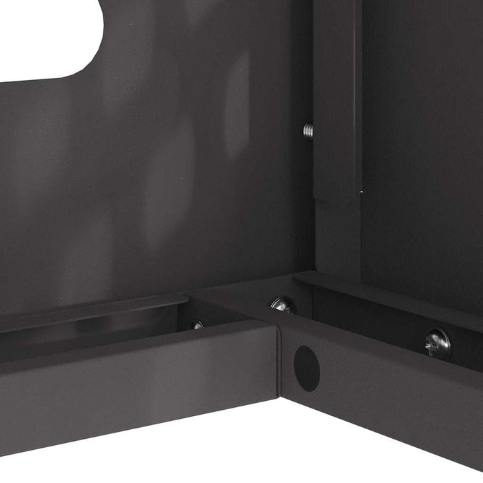 Copertura per condizionatore d'aria Nero 90 x 40 x 60 cm 865890