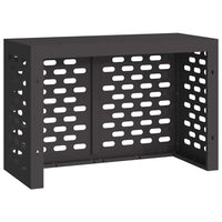 Copertura per condizionatore d'aria Nero 90 x 40 x 60 cm 865890