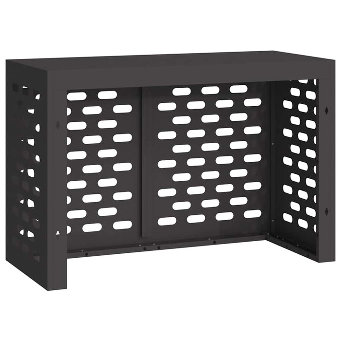 Copertura per condizionatore d'aria Nero 90 x 40 x 60 cm 865890