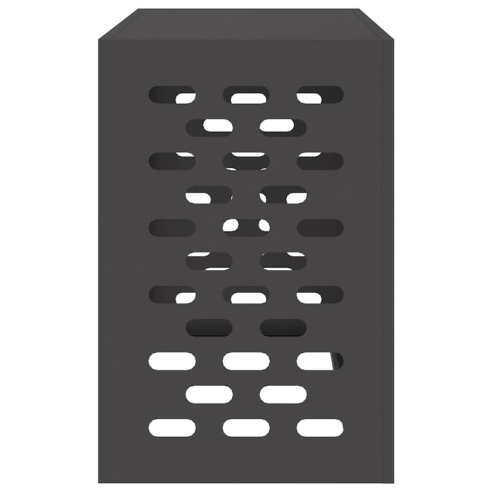 Copertura per condizionatore d'aria Nero 90 x 40 x 60 cm 865890