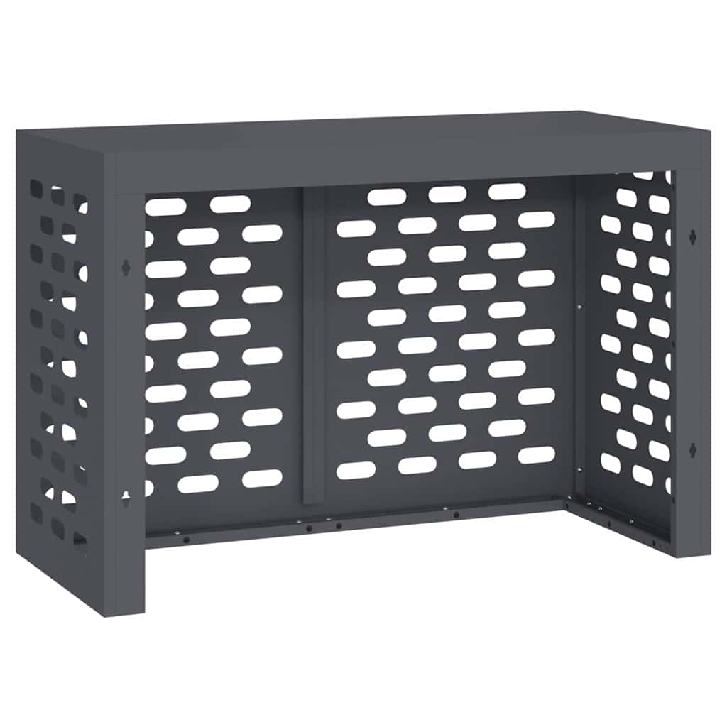 Copertura per condizionatore d'aria Antracite 90 x 40 x 60 cm 865892
