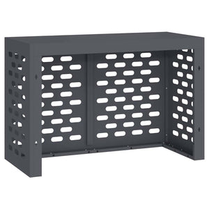 Copertura per condizionatore d'aria Antracite 90 x 40 x 60 cm 865892