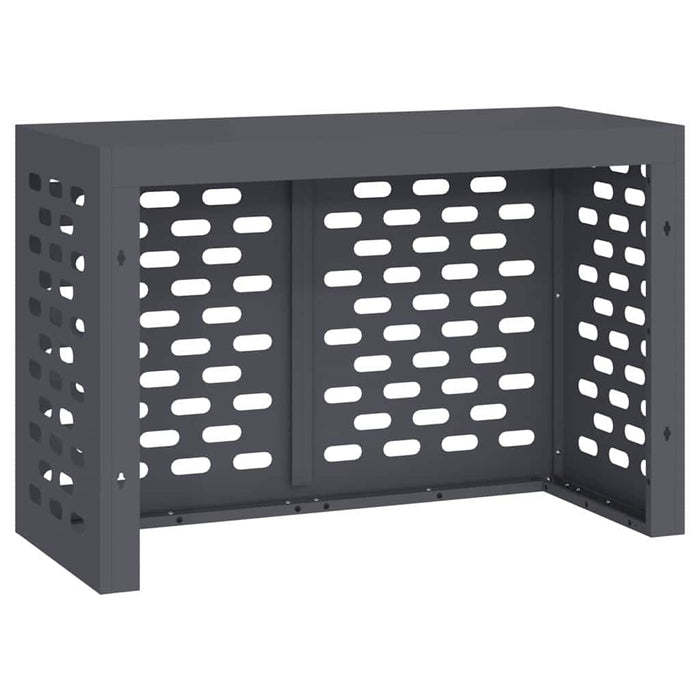 Copertura per condizionatore d'aria Antracite 90 x 40 x 60 cm 865892