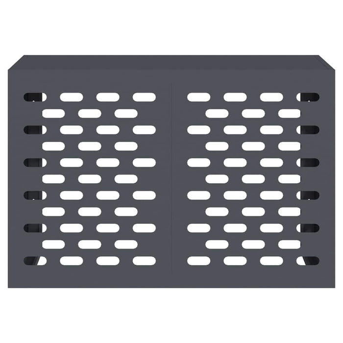 Copertura per condizionatore d'aria Antracite 90 x 40 x 60 cm 865892