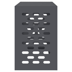 Copertura per condizionatore d'aria Antracite 90 x 40 x 60 cm 865892