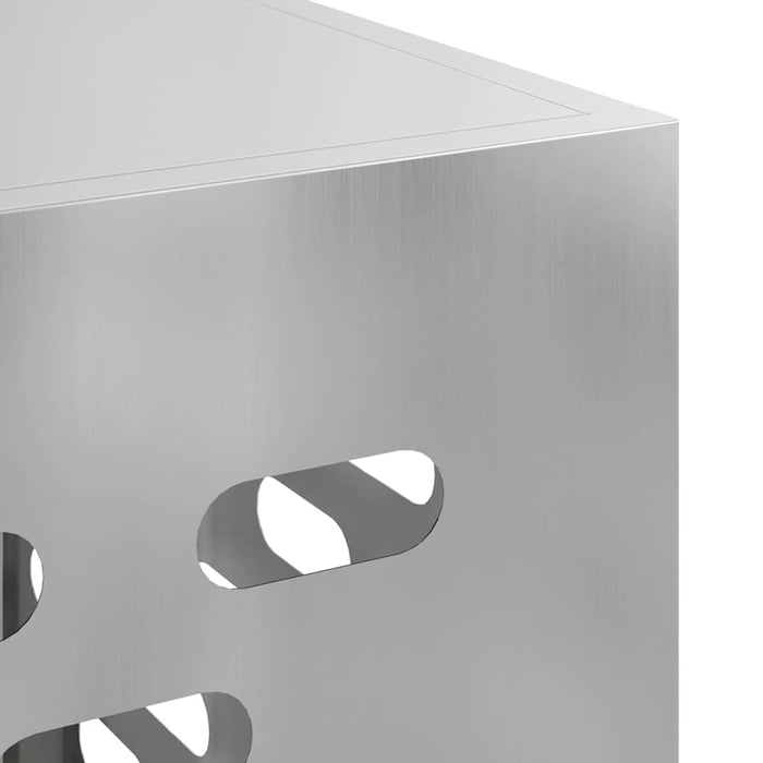 Copertura per condizionatore d'aria Argento 90 x 40 x 60 cm 865895