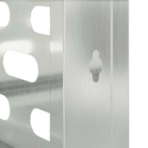 Copertura per condizionatore d'aria Argento 90 x 40 x 60 cm 865895