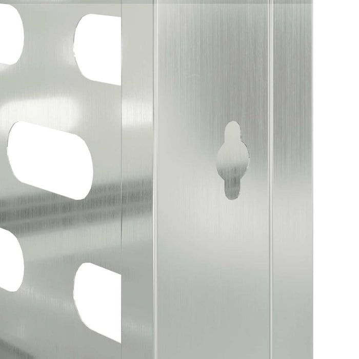 Copertura per condizionatore d'aria Argento 90 x 40 x 60 cm 865895