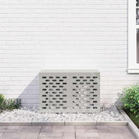 Copertura per condizionatore d'aria Argento 90 x 40 x 60 cm 865895