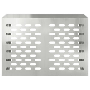 Copertura per condizionatore d'aria Argento 90 x 40 x 60 cm 865895