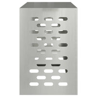 Copertura per condizionatore d'aria Argento 90 x 40 x 60 cm 865895