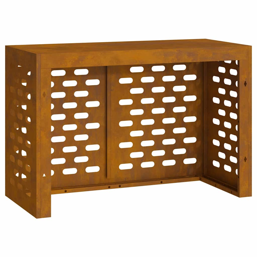 Copertura per condizionatore d'aria Ruggine 90 x 40 x 60 cm 865896