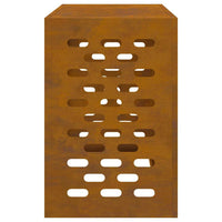 Copertura per condizionatore d'aria Ruggine 90 x 40 x 60 cm 865896