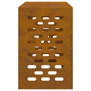 Copertura per condizionatore d'aria Ruggine 90 x 40 x 60 cm 865896