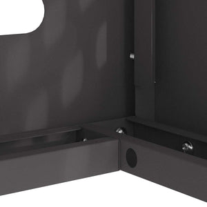 Copertura per condizionatore d'aria Nero 100 x 50 x 70 cm 865897