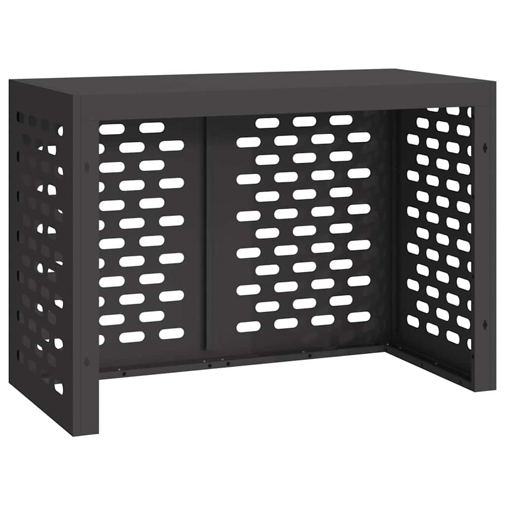 Copertura per condizionatore d'aria Nero 100 x 50 x 70 cm 865897