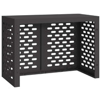 Copertura per condizionatore d'aria Nero 100 x 50 x 70 cm 865897