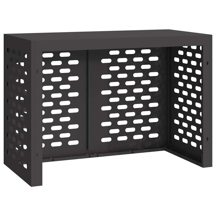 Copertura per condizionatore d'aria Nero 100 x 50 x 70 cm 865897