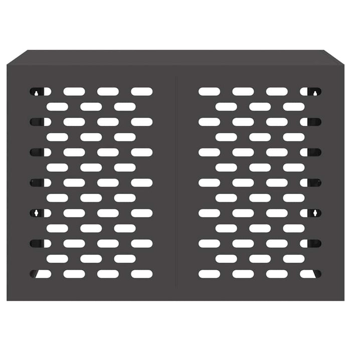 Copertura per condizionatore d'aria Nero 100 x 50 x 70 cm 865897