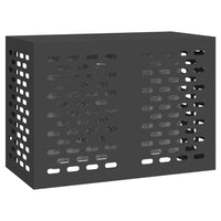 Copertura per condizionatore d'aria Nero 100 x 50 x 70 cm 865897