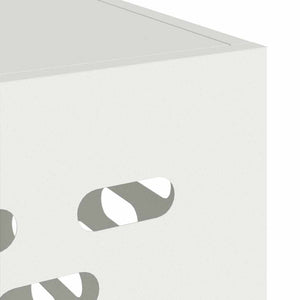 Copertura per condizionatore d'aria Bianco 100 x 50 x 70 cm 865898