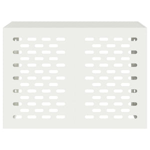 Copertura per condizionatore d'aria Bianco 100 x 50 x 70 cm 865898