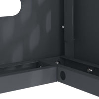 Copertura per condizionatore d'aria Antracite 100 x 50 x 70 cm 865899