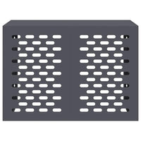 Copertura per condizionatore d'aria Antracite 100 x 50 x 70 cm 865899