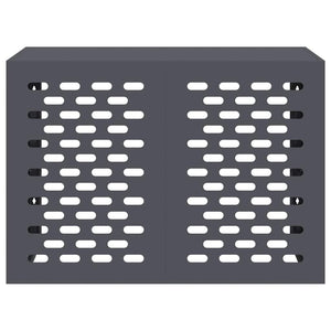 Copertura per condizionatore d'aria Antracite 100 x 50 x 70 cm 865899