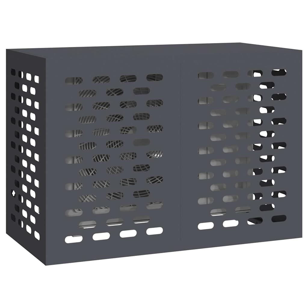 Copertura per condizionatore d'aria Antracite 100 x 50 x 70 cm 865899