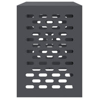 Copertura per condizionatore d'aria Antracite 100 x 50 x 70 cm 865899