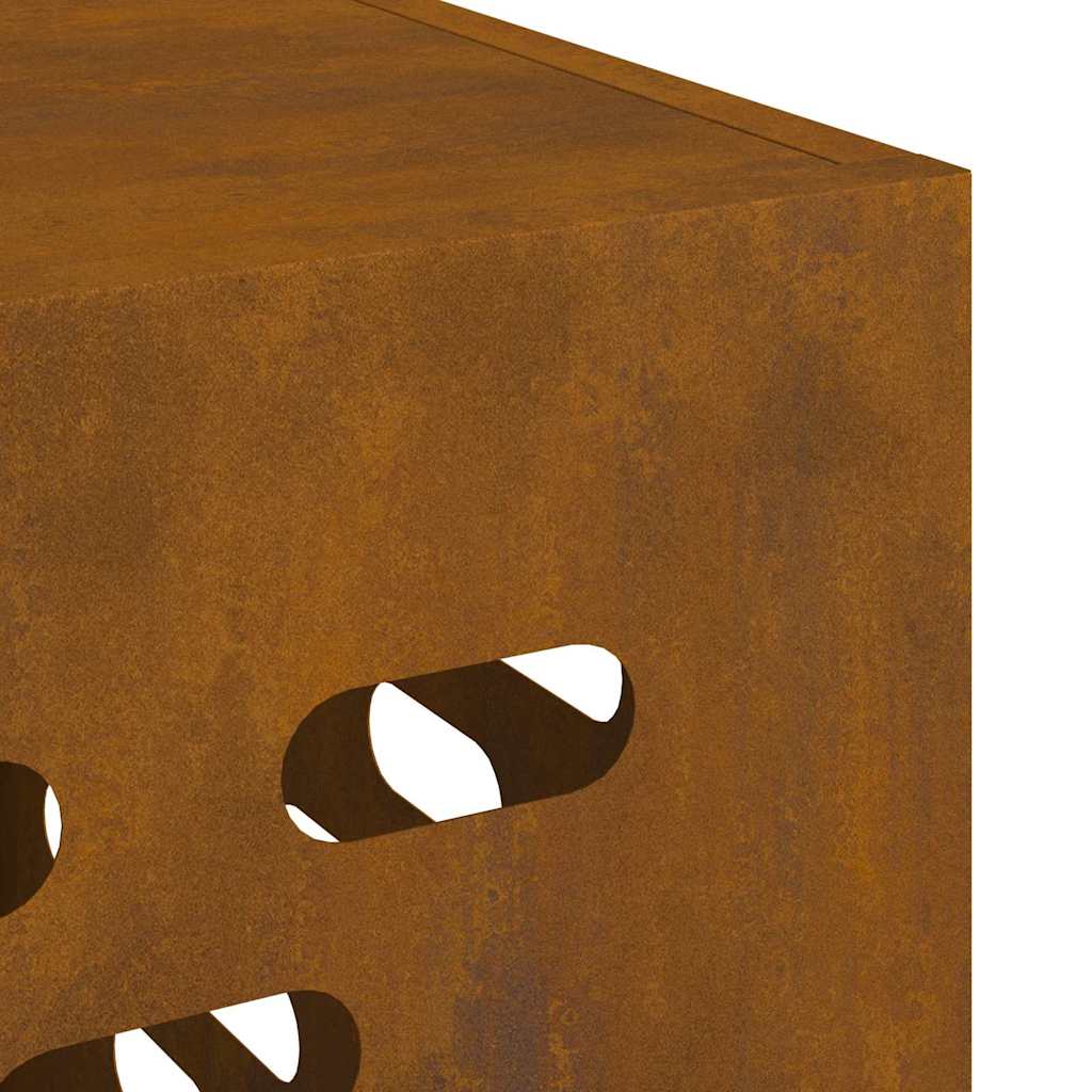 Copertura per condizionatore d'aria Ruggine 100 x 50 x 70 cm 865903