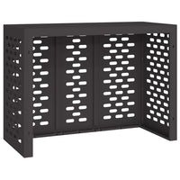 Copertura per condizionatore d'aria Nero 110 x 50 x 80 cm 865904