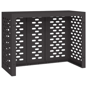 Copertura per condizionatore d'aria Nero 110 x 50 x 80 cm 865904