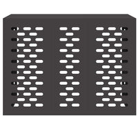 Copertura per condizionatore d'aria Nero 110 x 50 x 80 cm 865904