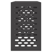 Copertura per condizionatore d'aria Nero 110 x 50 x 80 cm 865904